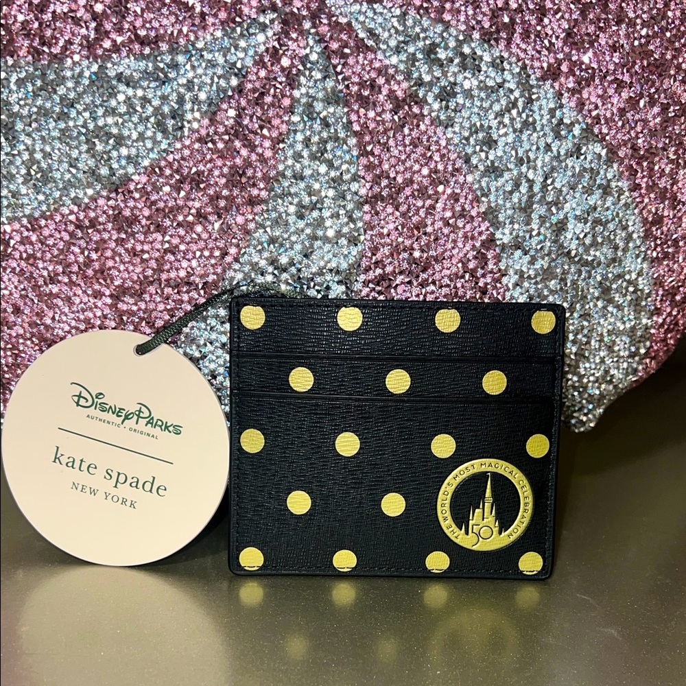 Kate Spade x Disney Parks 50th Anniversary Card Holder